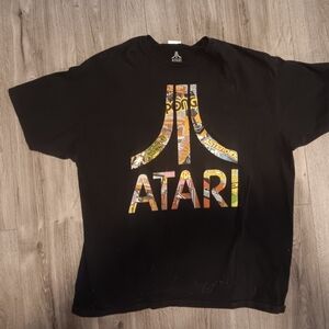 Ripple Junction Black Atari Logo T-Shirt